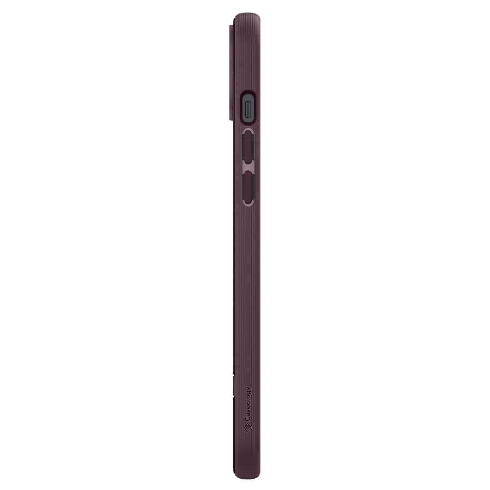 Magsafe Калъф за iPhone 14 Plus, Spigen Caseology Parallax, Бордо (5)