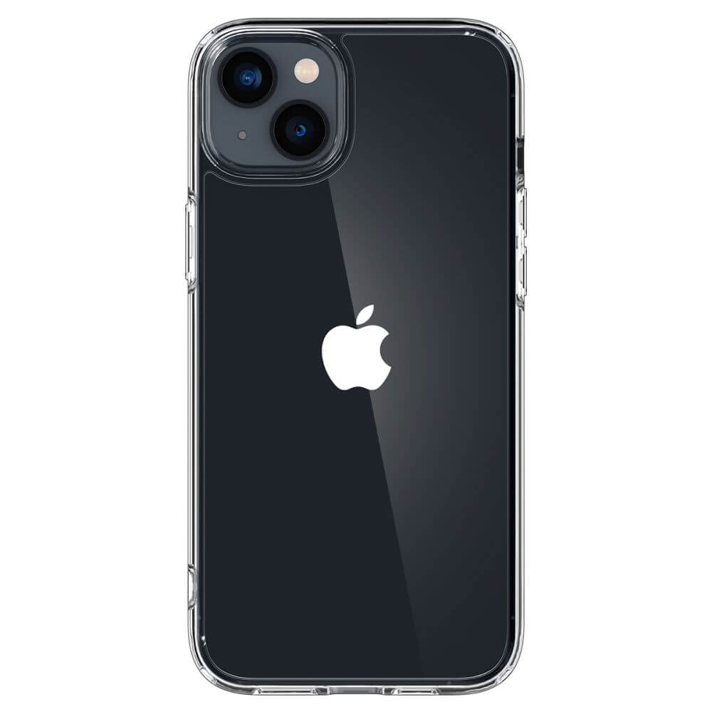 Противоударен Калъф за iPhone 14, Spigen Ultra Hybrid Case, Прозрачен (2)