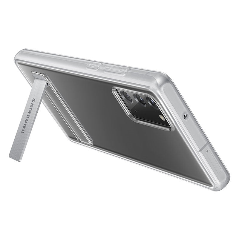 Оригинален Калъф за Samsung Note 20 Clear Standing Cover Case Ef-jn980cte, Прозрачен (4)