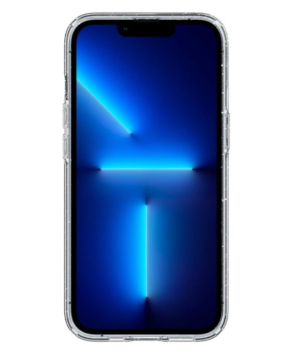 Блестящ Калъф за iPhone 14 Pro, Spigen Liquid Crystal Glitter Quartz Case, Прозрачен (5)
