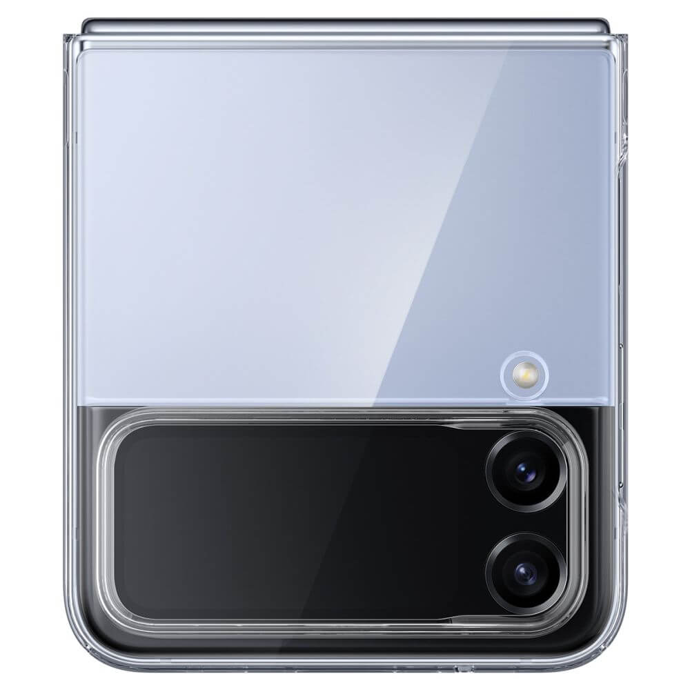 Тънък Матов Калъф за Samsung Z Flip 4, Spigen AirSkin Case, Прозрачен (3)