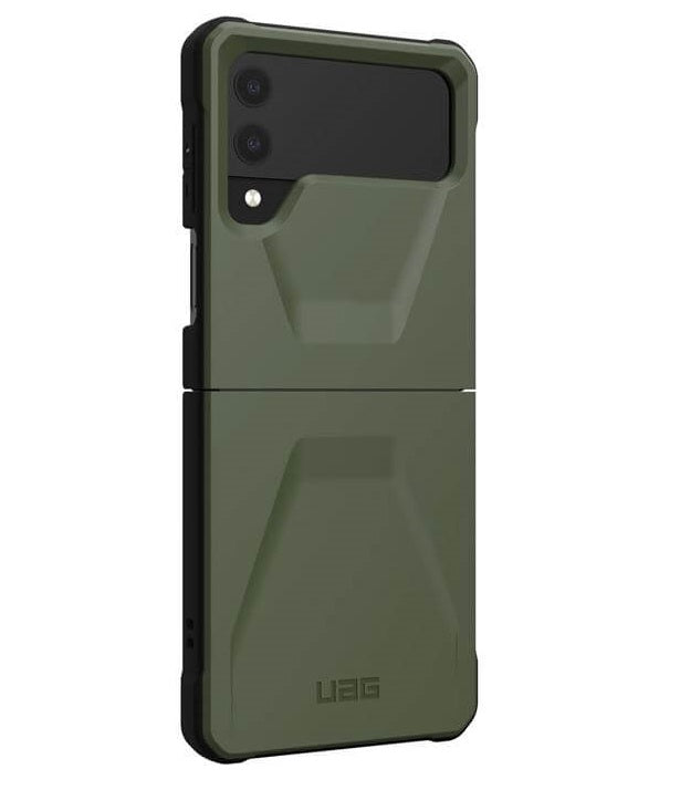 Противоударен Калъф за Samsung Z Flip 4, UAG Civilian Case, Зелен