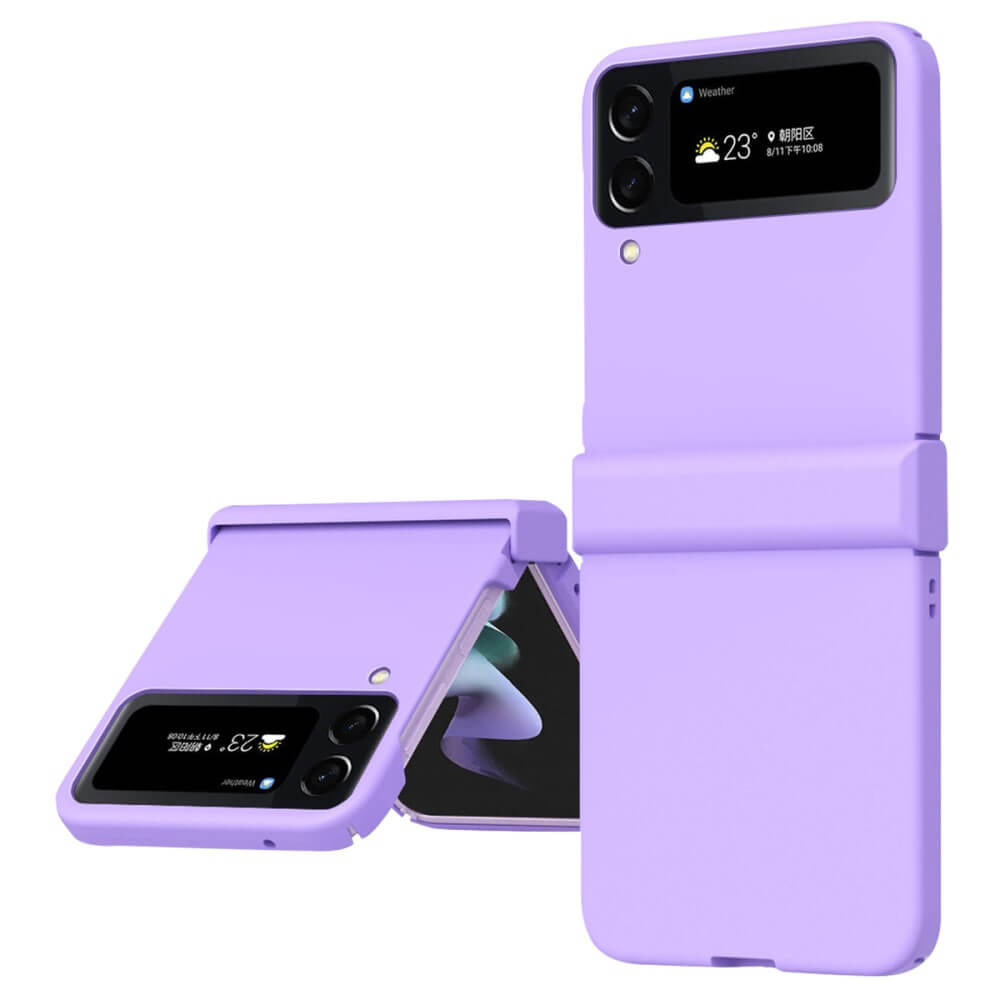 Калъф с Предпазител за Samsung Galaxy Z Flip 4, GKK Hinge Case, Лилав