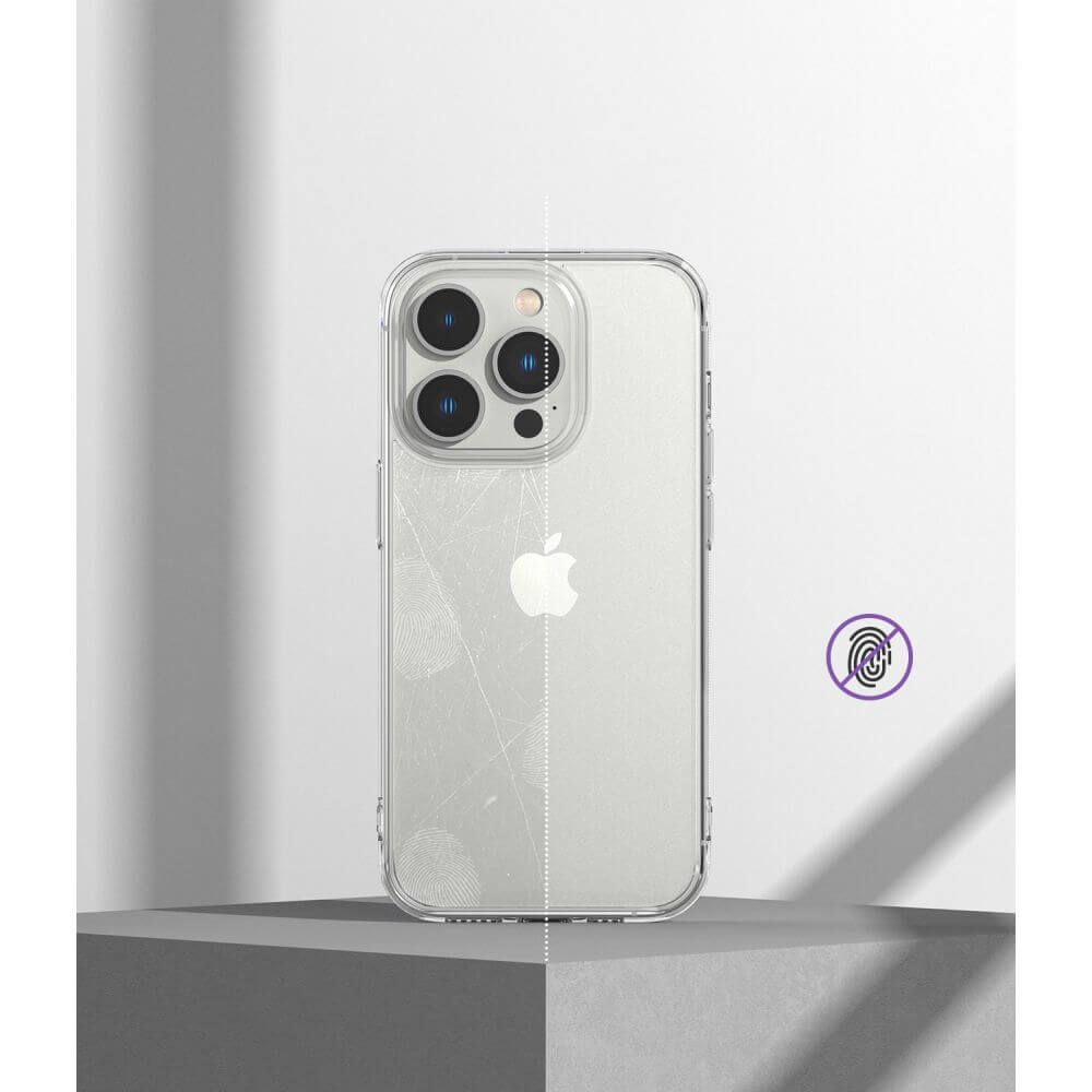 Матов Калъф за iPhone 14 Pro, Ringke Fusion Matte Case, Прозрачен (6)