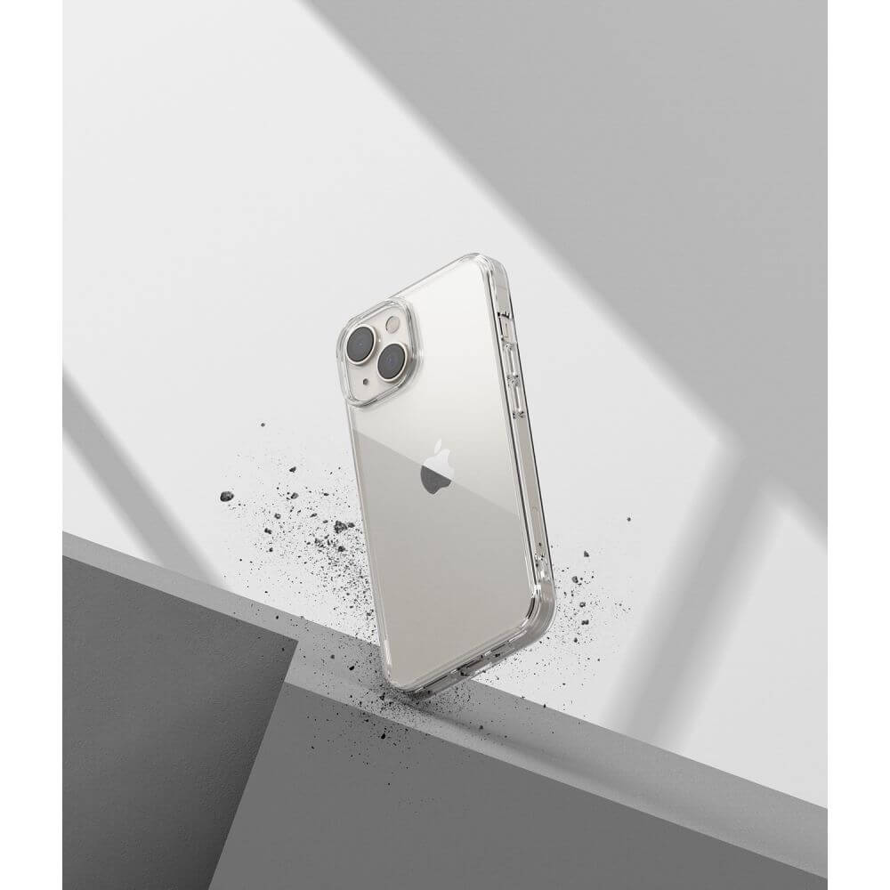 Противоударен Калъф за iPhone 14 Plus, Ringke Fusion Case, Прозрачен (6)