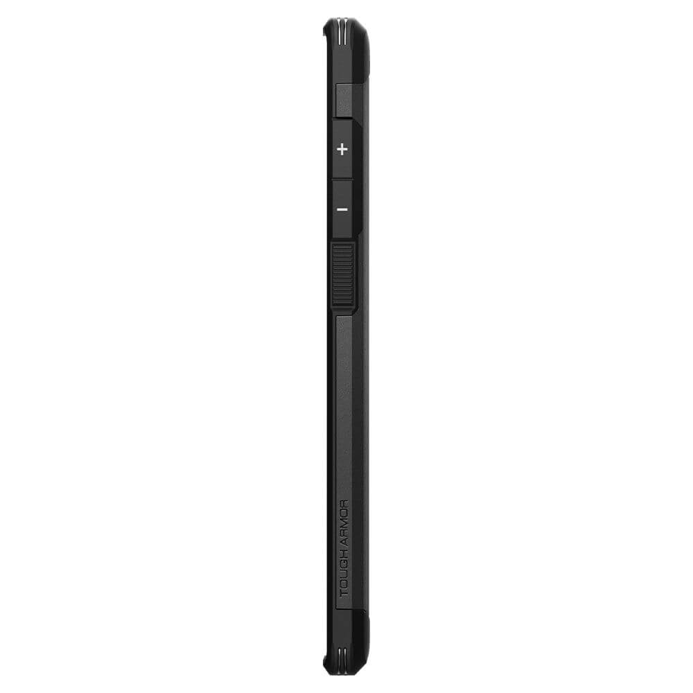 Противоударен Калъф с Поставка за Samsung S22 Ultra, Spigen Tough Armor Case, Черен (5)