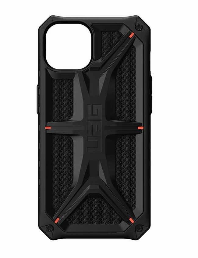 Противоударен Калъф за iPhone 14 Plus, UAG Monarch Kevlar Case, Черен (7)