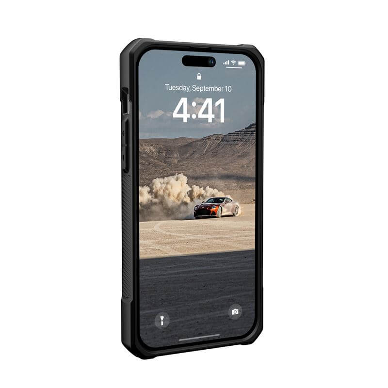 Противоударен Калъф за iPhone 14 Pro Max, UAG Monarch Case, Черен (5)
