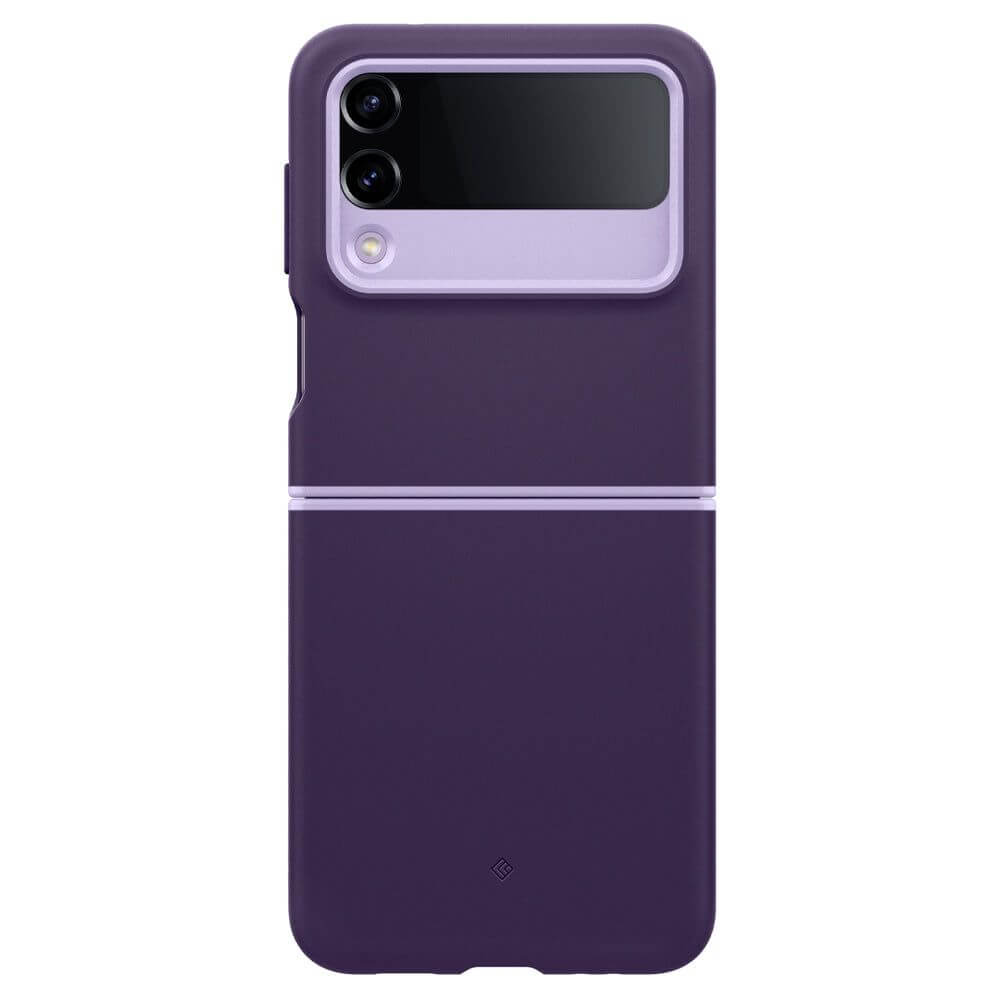Противоударен Калъф за Samsung Z Flip 4, Spigen Caseology Nano Pop, Лилав (3)