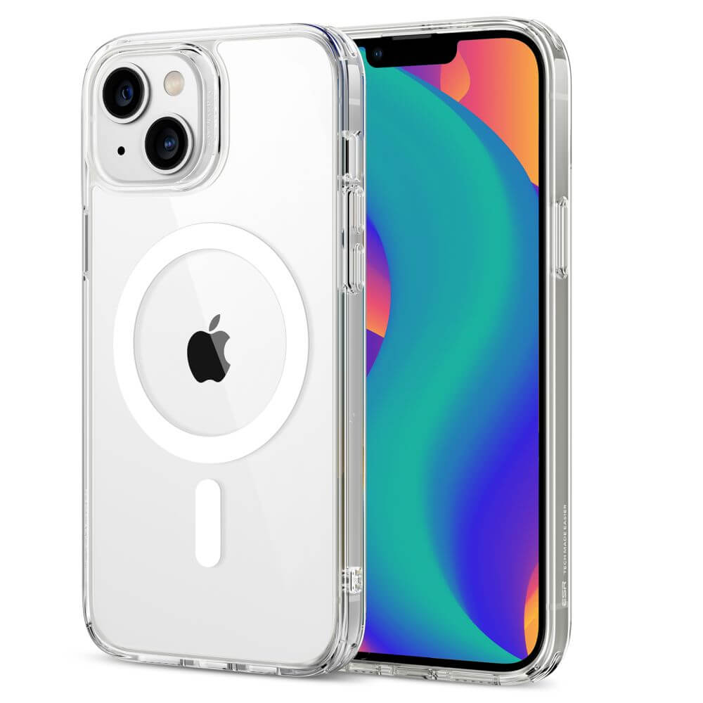 Magsafe Калъф за iPhone 14, ESR Classic Hybrid Magnetic Case, Прозрачен