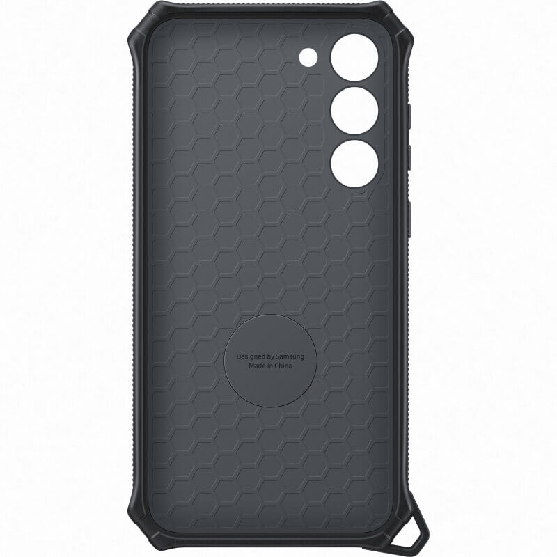 Оригинален Калъф с Поставка и Джоб за Samsung S23 Plus, Rugged Gadget Case EF-RS916CBEGWW, Черен (7)