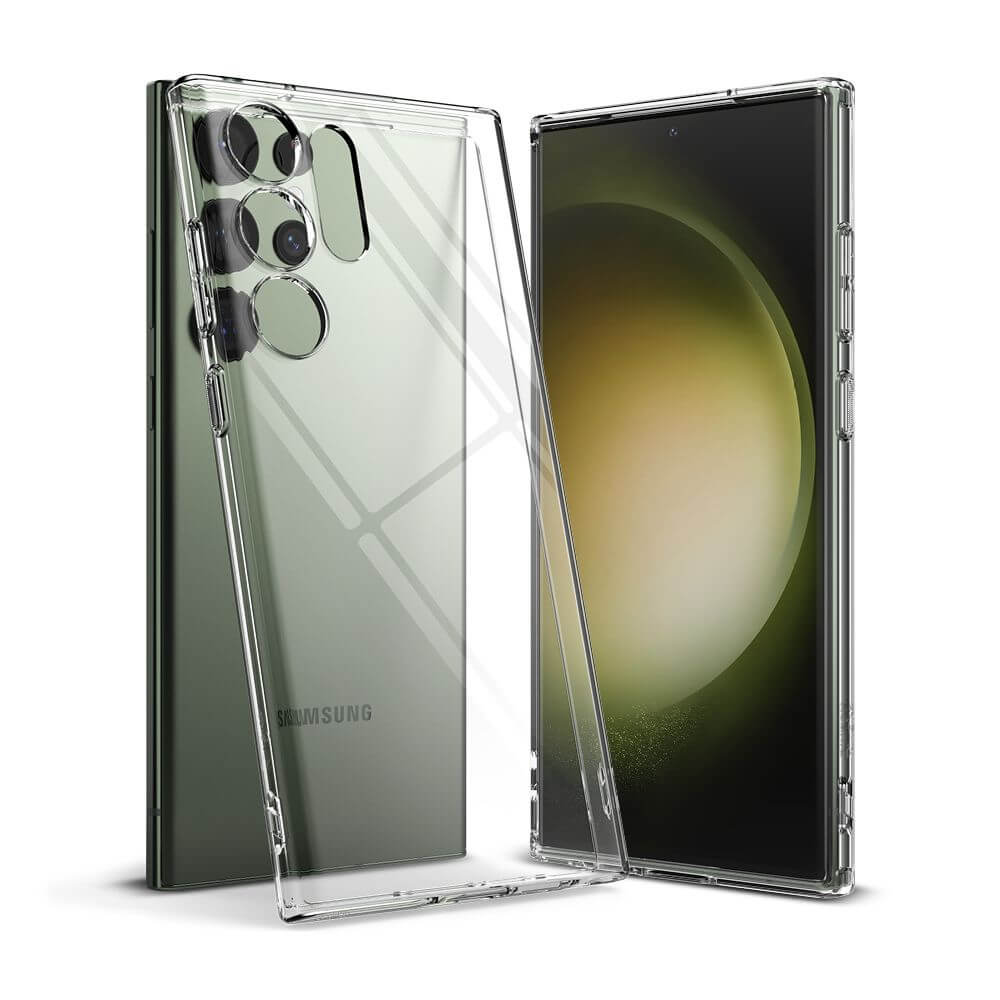 Силиконов Калъф за Samsung S23 Ultra, Ringke Air Case, Прозрачен