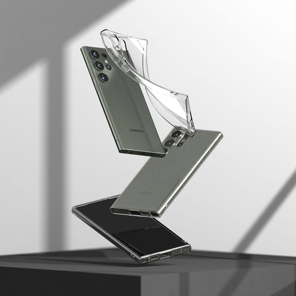 Силиконов Калъф за Samsung S23 Ultra, Ringke Air Case, Прозрачен (2)