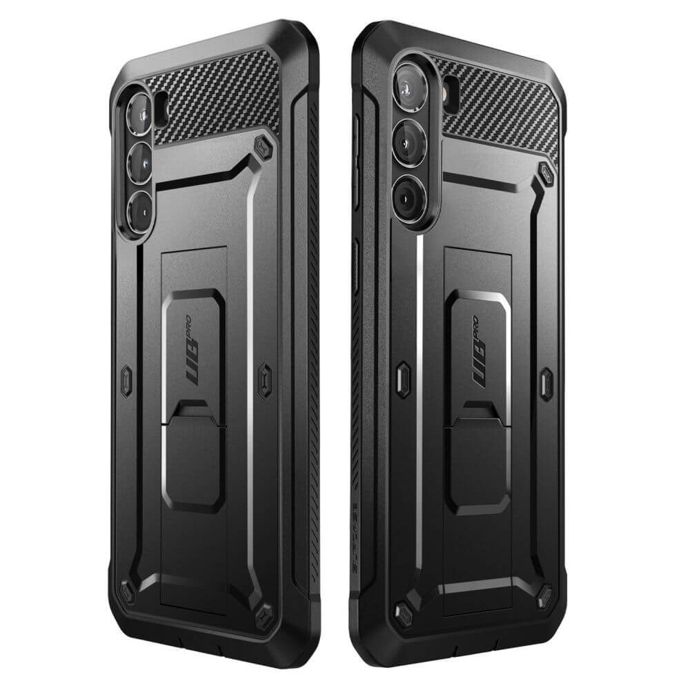 Противоударен Калъф за Samsung S23 Plus, Supcase Unicorn Beetle Pro, Черен (3)
