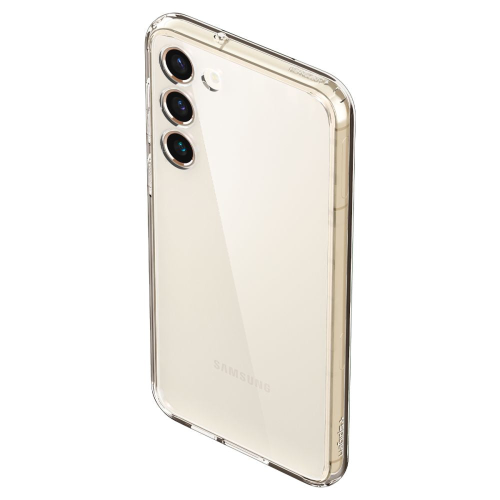 Противоударен Хибриден Калъф за Samsung S23 Plus, Spigen Ultra Hybrid Case, Прозрачен (6)