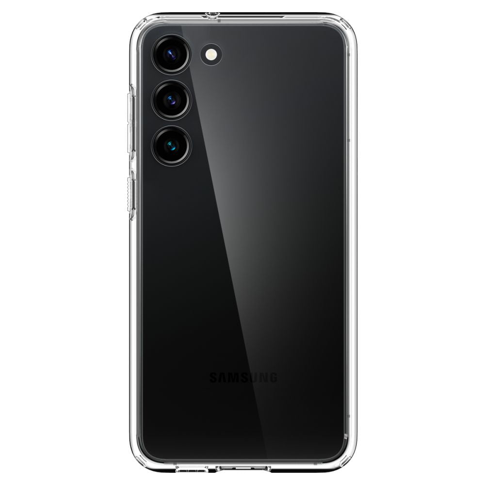 Противоударен Хибриден Калъф за Samsung S23 Plus, Spigen Ultra Hybrid Case, Прозрачен (2)