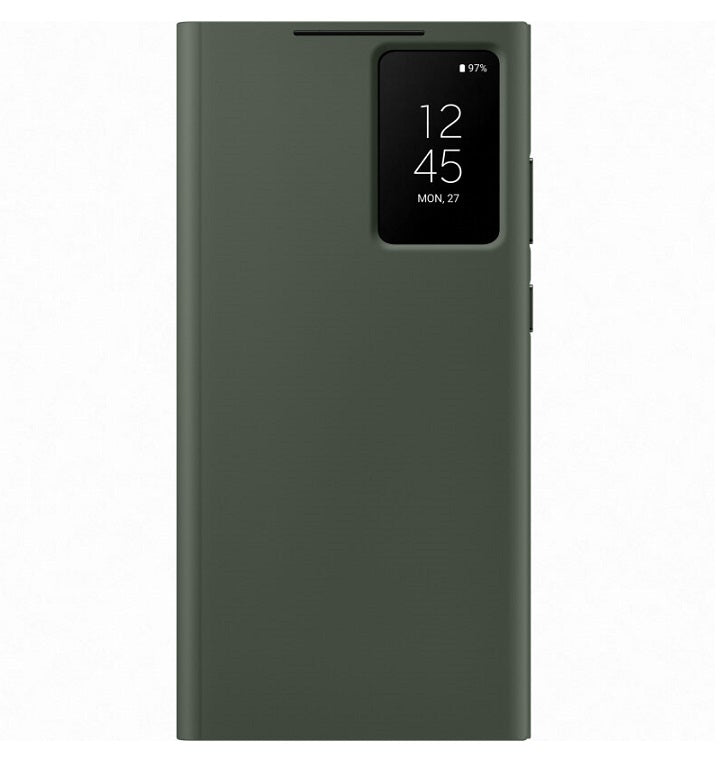 Оригинален Активен Калъф за Samsung S23 Ultra S-View Wallet Book Case EF-ZS918CGEGWW, Зелен