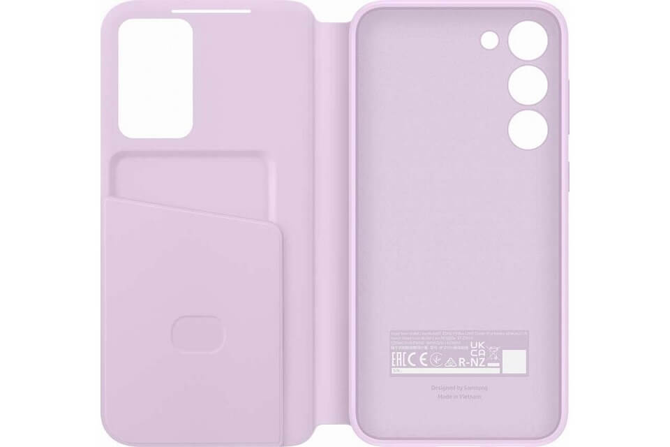 Оригинален Активен Калъф за Samsung S23 Plus S-View Wallet Book Case EF-ZS916CVEGWW, Лилав (4)