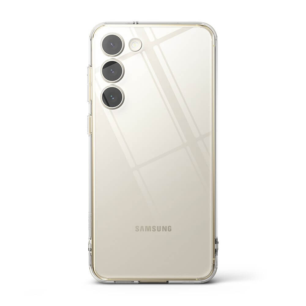 Противоударен Хибриден Калъф за Samsung S23 Plus, Ringke Fusion Case, Прозрачен (3)