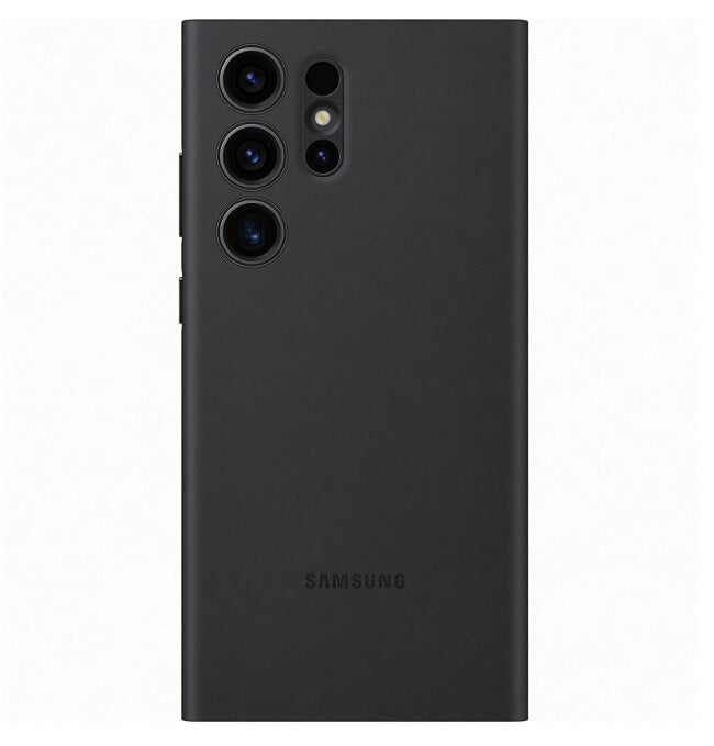 Оригинален Активен Калъф за Samsung S23 Ultra S-View Wallet Book Case EF-ZS918CBEGWW, Черен (2)