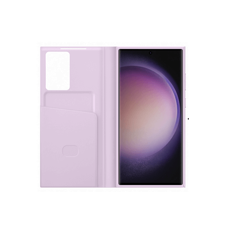 Оригинален Активен Калъф за Samsung S23 Ultra S-View Wallet Book Case EF-ZS918CVEGWW, Лилав (5)