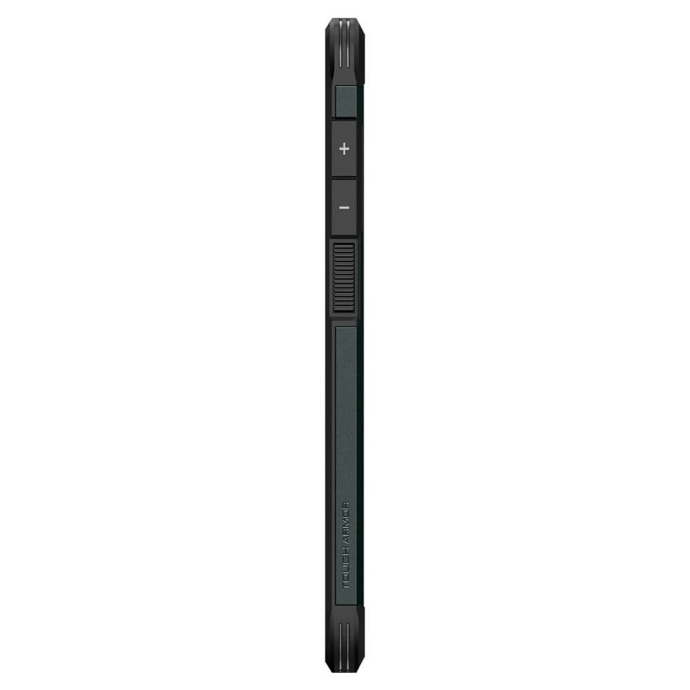 Противоударен Хибриден Калъф за Samsung S23, Spigen Tough Armor Case, Зелен (6)