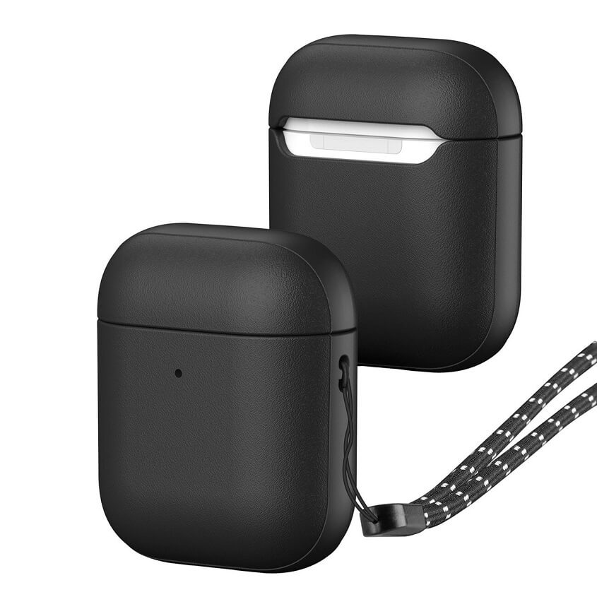 Калъф за Слушалки за Apple AirPods 2, Dux Ducis PlenCase, Черен