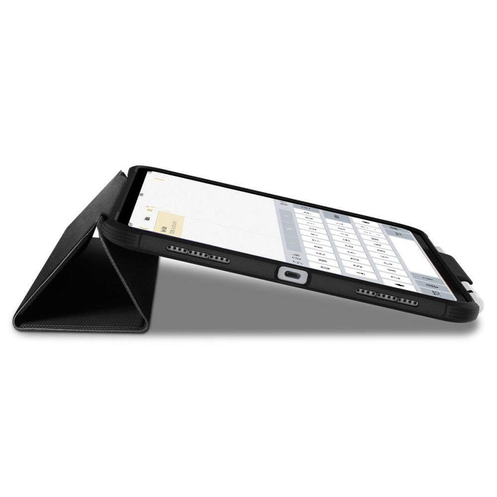 Противоударен Калъф за iPad 11th 2025 A16/ 10th 2022, Spigen Rugged Armor Pro Case, Черен (8)