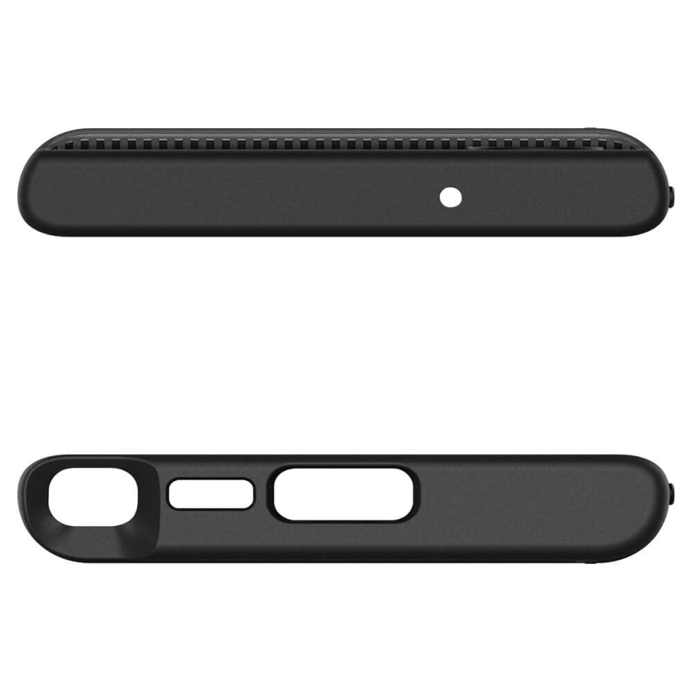 Калъф с Джоб за Карти за Samsung S23 Ultra, Spigen Slim Armor CS Case, Черен (7)