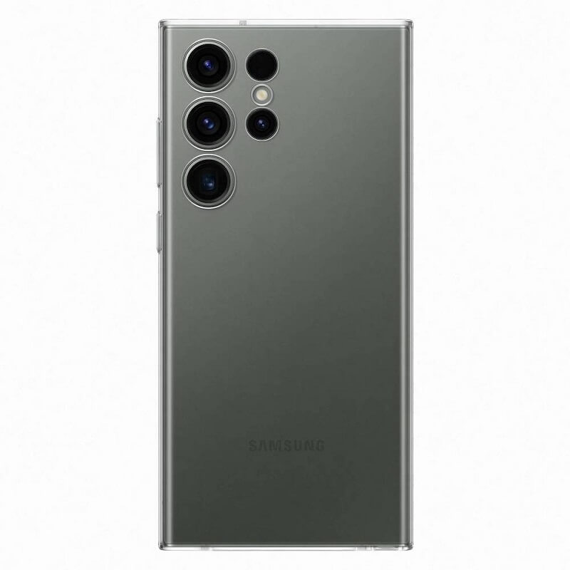 Оригинален Твърд Калъф за Samsung S23 Ultra Clear Cover Case EF-QS918CTEGWW, Прозрачен