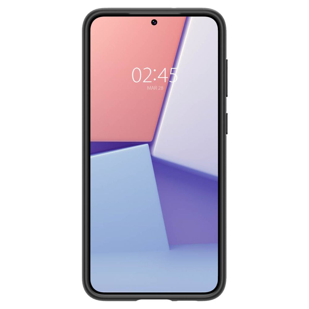 Противоударен Калъф за Samsung S23, Spigen Thin Fit Case, Черен (4)