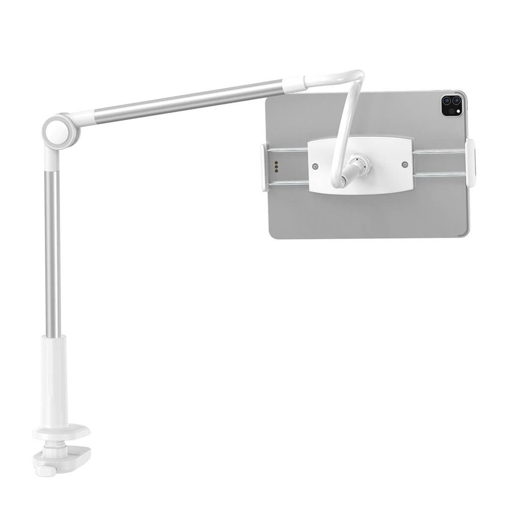 Подвижна Стойка за Таблети и Смартфони, Baseus Adjustment Holder, Бял