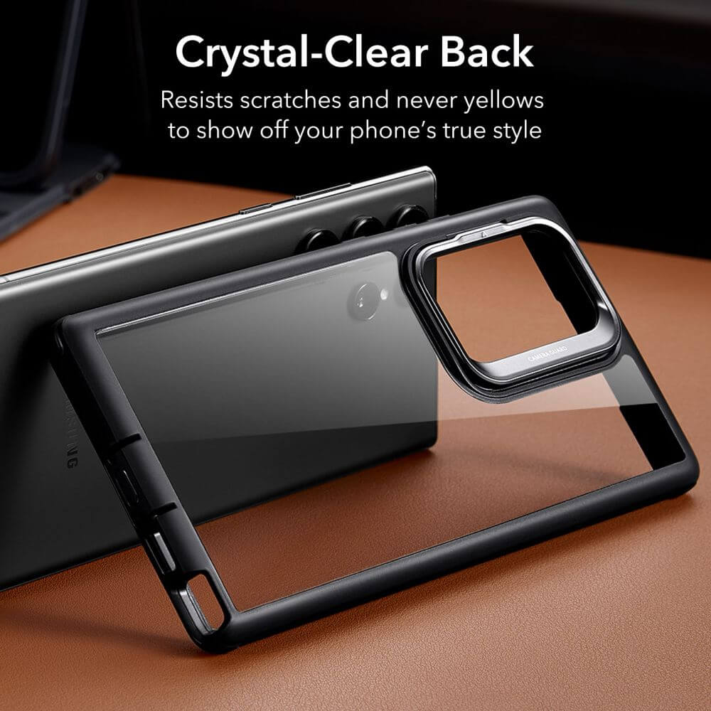 Цялостен Калъф с Поставка за Samsung S23 Ultra, ESR Shock Armor Case, Черен (8)