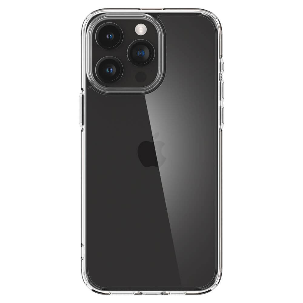 Противоударен Калъф за iPhone 15 Pro Max, Spigen Ultra Hybrid Case, Прозрачен (2)