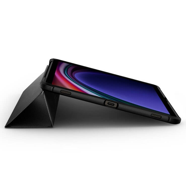 Противоударен Калъф за Samsung Tab S9, Spigen Rugged Armor Pro Case, Черен (5)