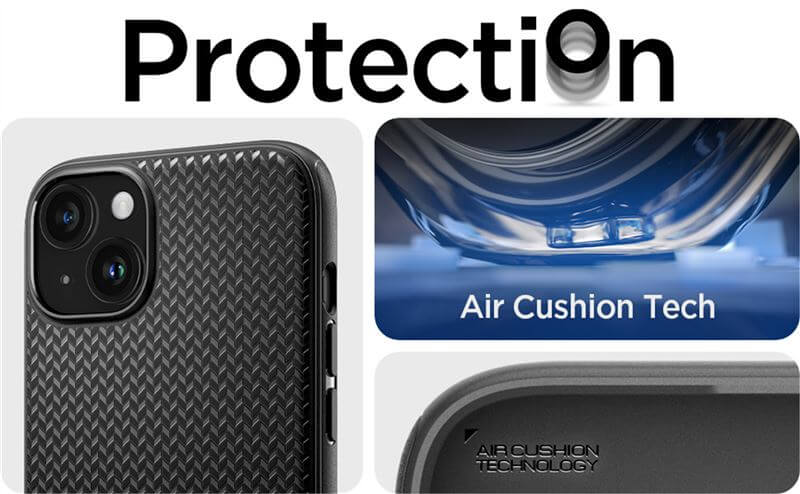 Magsafe Противоударен Калъф за iPhone 15 Plus, Spigen Mag Armor Case, Черен (7)
