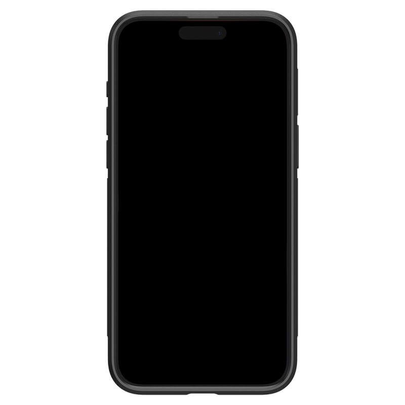Противоударен Калъф за iPhone 15 Pro Max, Spigen Cryo Armor Case, Черен (4)