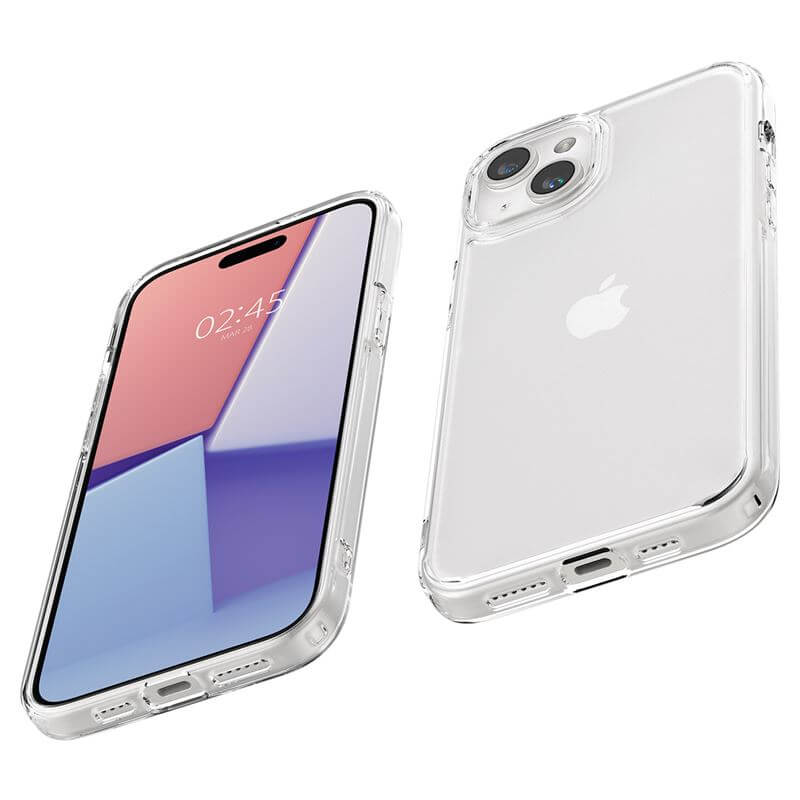 Противоударен Калъф за iPhone 15 Plus, Spigen Ultra Hybrid Case, Прозрачен (6)