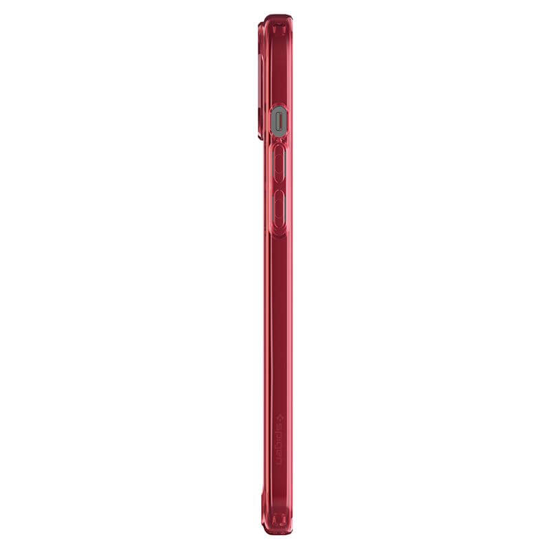 Противоударен Калъф за iPhone 15 Plus, Spigen Ultra Hybrid Case, Червен (3)