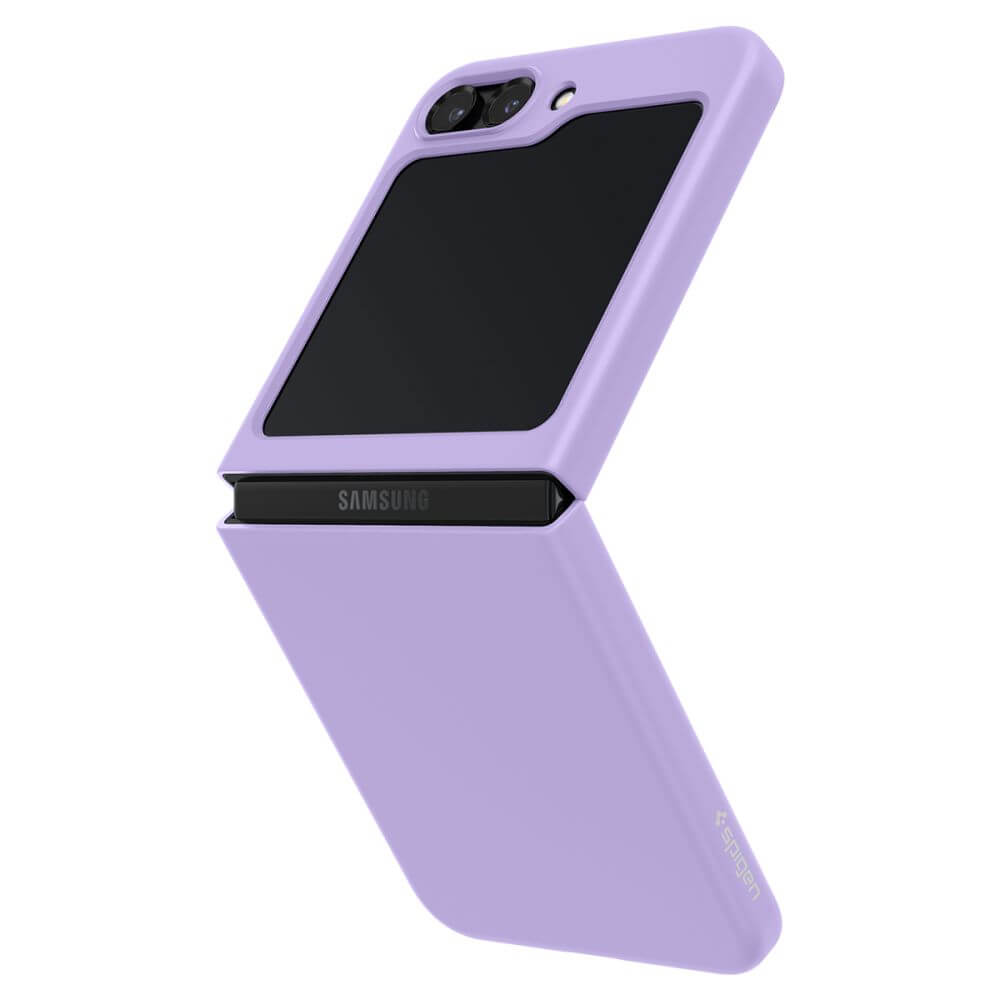 Тънък Калъф за Samsung Z Flip 5, Spigen AirSkin Case, Лилав (2)