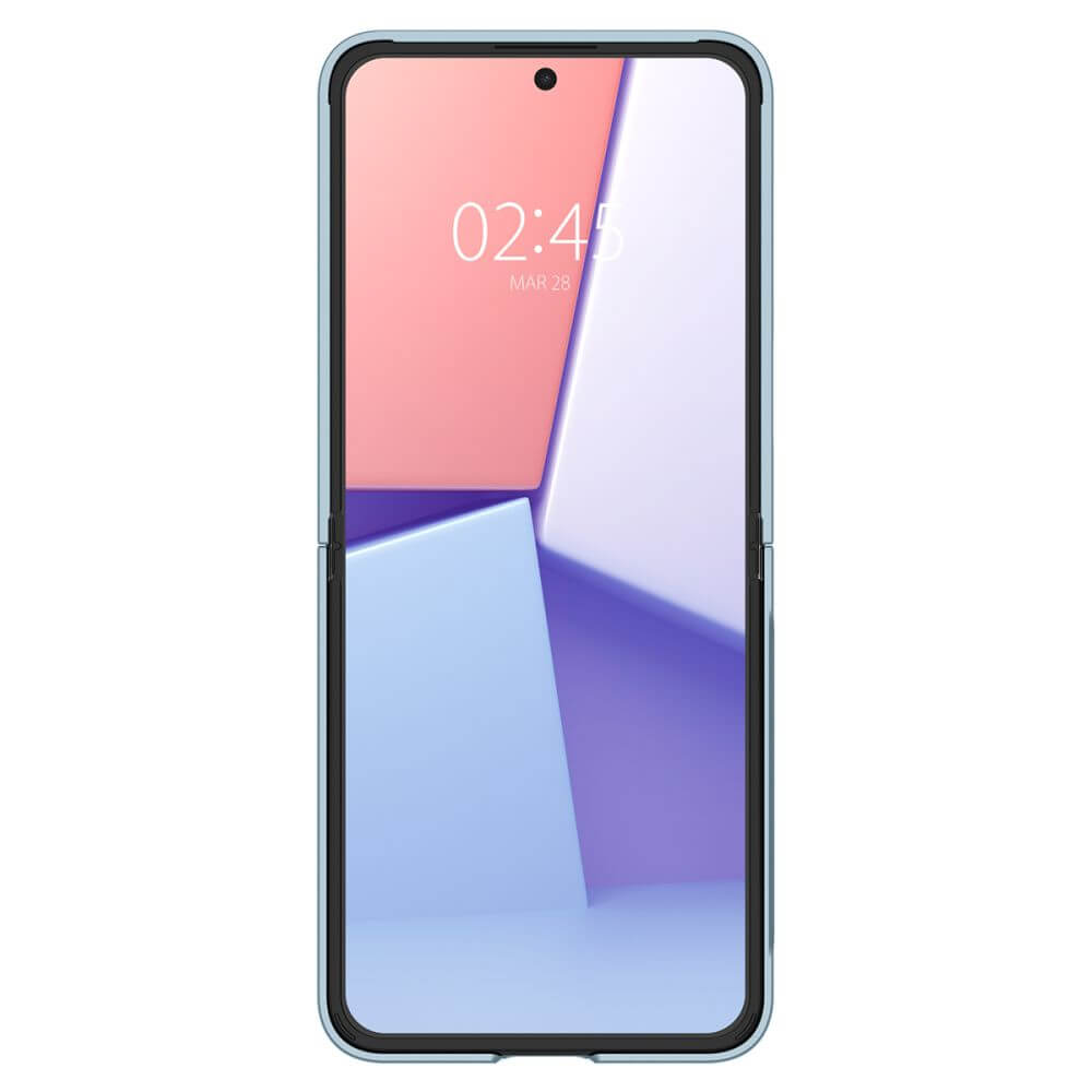 Тънък Калъф за Samsung Z Flip 5, Spigen AirSkin Case, Син (4)