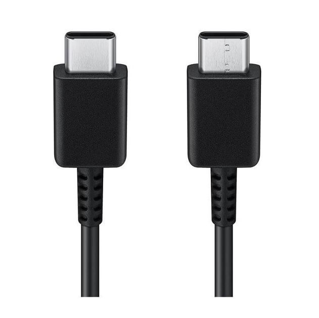 Оригинално Зарядно Samsung 15W 220v Fast Charger с USB-C Кабел EP-T1510XBE, Черен (6)