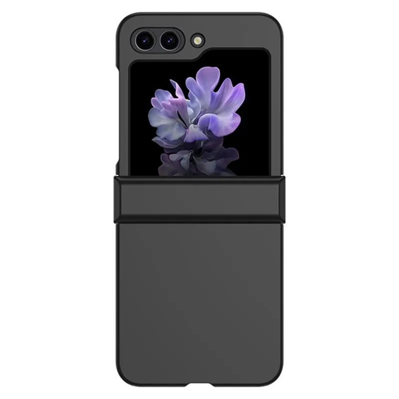 Калъф с Предпазител за Samsung Galaxy Z Flip 5, GKK Hinge Case, Черен