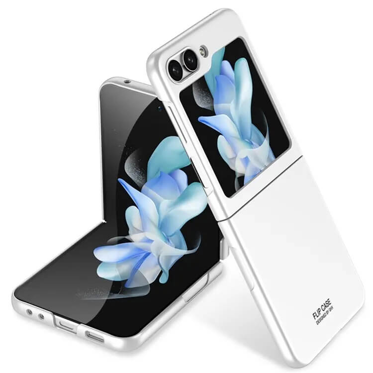 Тънък Калъф за Samsung Galaxy Z Flip 5, GKK Thin PC Case, Сребрист