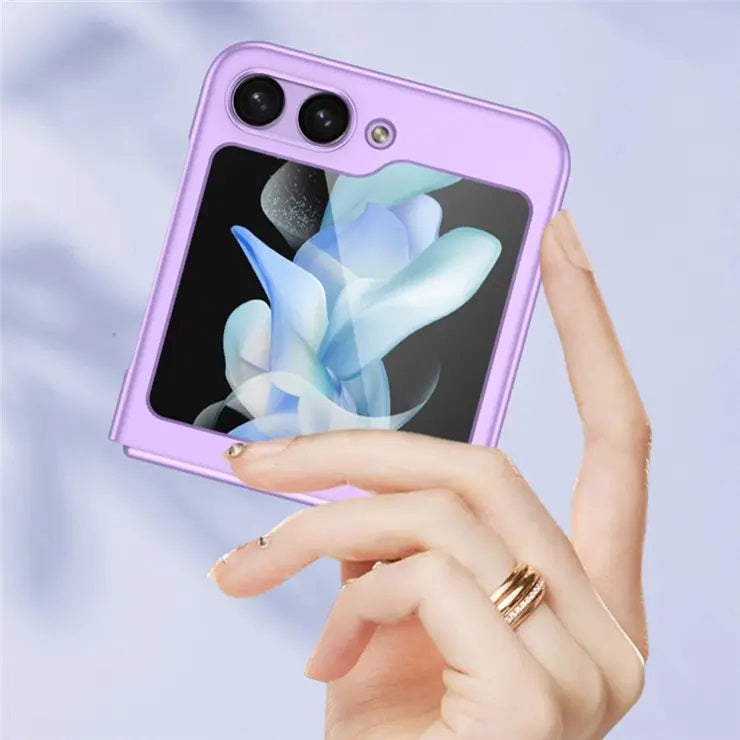 Тънък Калъф за Samsung Galaxy Z Flip 5, GKK Thin PC Case, Лилав (2)