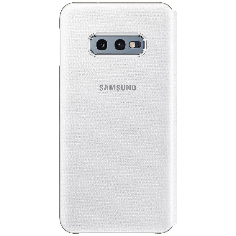 Оригинален Активен Калъф за Samsung S10e Led View Cover Book Case Ef-Ng970pwegww, Бял (4)