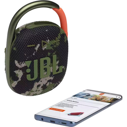Безжична Колона, JBL Clip4 Speaker Bluetooth, Камофлажен (6)
