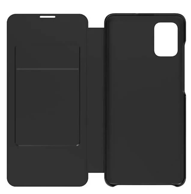 Оригинален Калъф за Samsung A71 Anymode Wallet Book Case GP-FWA715AMABW, Черен (4)