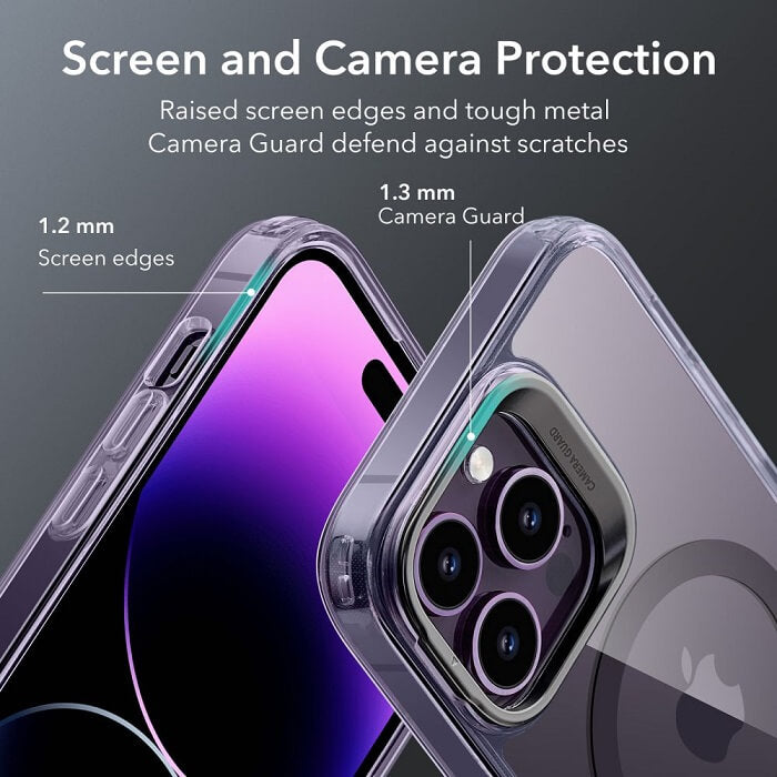 Magsafe Калъф за iPhone 14 Pro, ESR Classic Hybrid Kickstand Magnetic Case, Лилав (6)