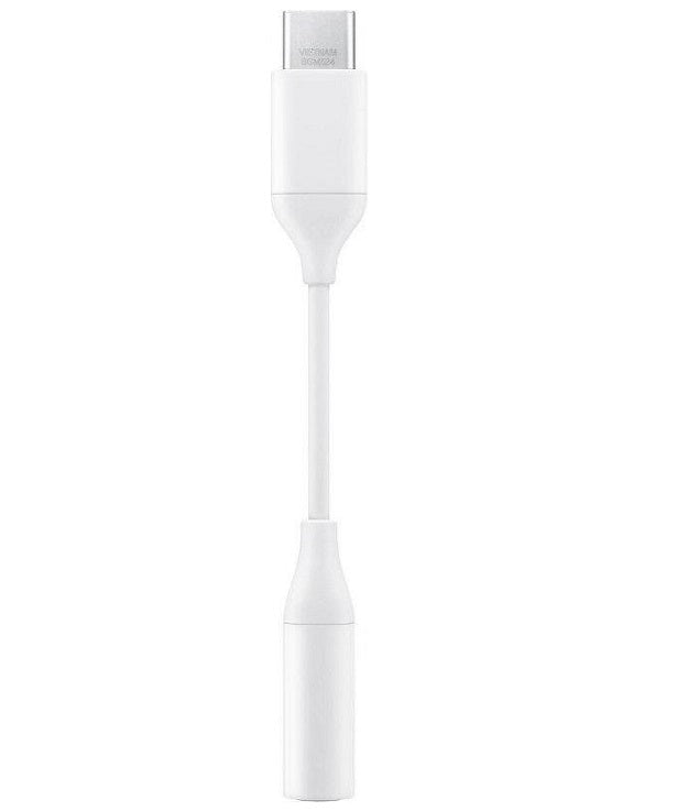 Оригинален Аудио Jack Преход/Адаптер, Samsung USB-C to Aux 3.5mm EE-UC10JUWE, Бял(Bulk) (2)